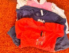 Большой пакет одежды для девочки от 1 до 12 мес