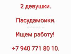 Пасудамоики. Ищем работу.