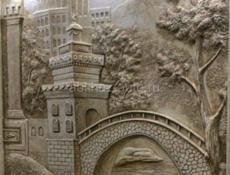 Работы с гипсом декор