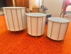 Стильные кашпо 3 шт. Набор