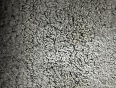 Палас большой пушистый отдам за 5т серого цвета