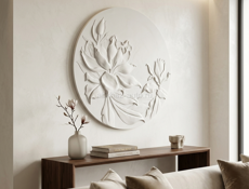 Барельефы, интерьерные картины, портреты под заказ