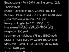 Очень мощный пк