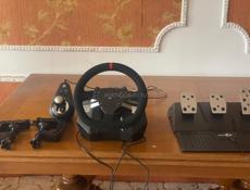 Руль игровой Руль Artplays V-1200 Vibro Premium Leather Edition