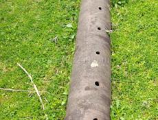 Труба на скважину готовая с отверстиями