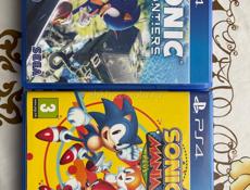 Продаю две игры для Ps4 Sonic Frontiers и Sonic Mania