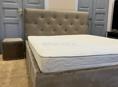 Кровать с матрасом двуспальная 