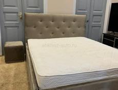 Кровать с матрасом двуспальная 