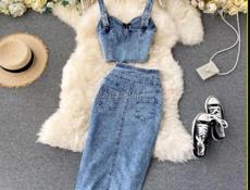 Джинсовый костюм 