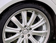 Обменяю колеса R19 разноширокие на R17 в сборе , на LEXUS GS