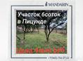 Участок в Пицунде 6соток