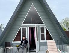 Деревянные домики A-frame