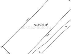 УЧАСТОК 15 СОТОК В ПСЫРЦХЕ С ВИДОМ НА МОРЕ