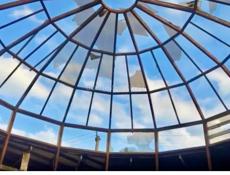 Арт-проект с витражным куполом