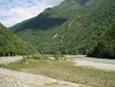 Продается участок по дороге на Рицу