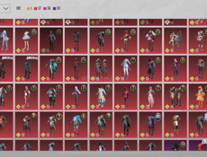 Хороший акк, уровень коллекции 56. из внешек есть косы.