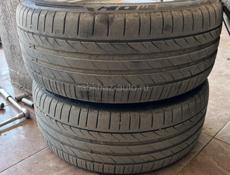 Диски с резиной мама папа р18 245 40передние задние 265 на35 