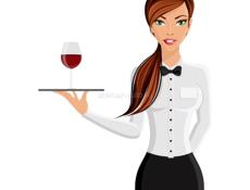 На круглый год  Официант