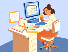 Пишу конспекты 