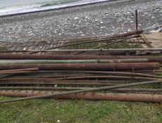 Трубы разных диаметров Фермы 3шт Была беседка