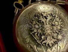 Карманные серебряные часы