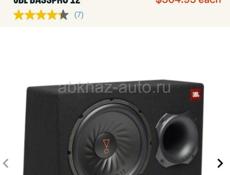 JBL сабвуфер bass pro 12 оригинальный. с встроенным усилителем. В полностью рабочем состоянии. Отлично становится в багажник Honda Fit.