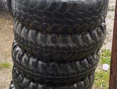 Шина с дисками на уаз