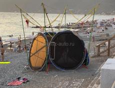 Батут тарзанка