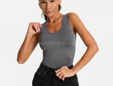 Утягивающая корректирующая майка на широких бретелях