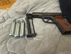 Пневматический пистолет Макарова железный 