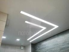 Натяжные потолки 