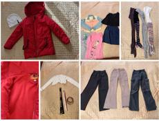 Отдам вещи на девочку рост 134-140.