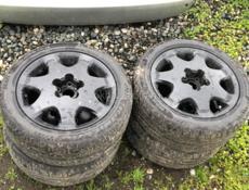 Диски R17 225/50 С Хорошими Шинами Авторазбор Тойота лексус автозапчасти ниссан фуга 