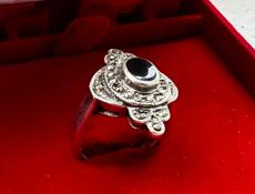 Кольца.Серебро СССР 875 проба звезда,размеры 18-19 