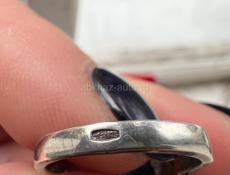 Кольца.Серебро СССР 875 проба звезда,размеры 18-19 