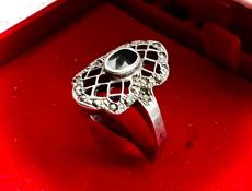 Кольца.Серебро СССР 875 проба звезда,размеры 18-19 