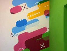 Роспись стен на заказ