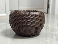 Кашпо из ротанга 