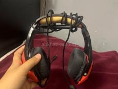 Наушники игровые с микрофоном 