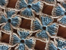 Вязаные салфетки (ручная работа) 