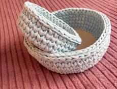 Продаю интерьерные корзинки ручной работы.