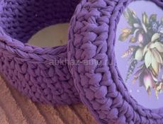 Продаю интерьерные корзинки ручной работы.