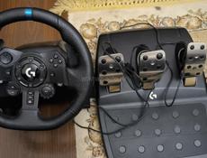 Игровой руль в хорошем состоянии g923