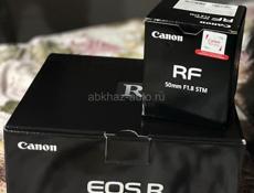 Продаю беззеркальный фотоаппарат canon r + объектив rf 50 mm 1,8 