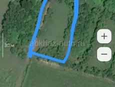 Продаётся участок 25 соток,г Гудаута село Хыпста.