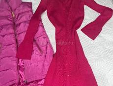 Жилет, платье 