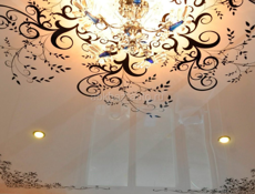 Натяжные потолки 