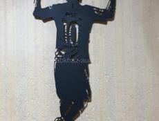  Панно с подсветкой   ( MESSI) ( FCB) настенное на батарее светодиодное 