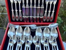 Мельхиор Зиш Классик набор столовый и десертный 42 прибора 