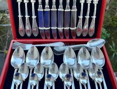 Мельхиор Зиш Классик набор столовый и десертный 42 прибора 